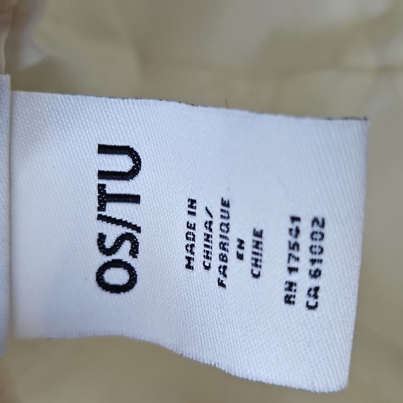 UGG White Sherpa Baseball Cap OS - Picture 5 of 7